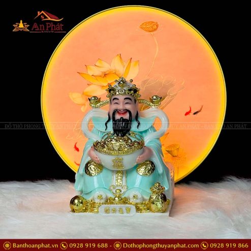 tuong than tai than tien da xanh cao cap t045 3