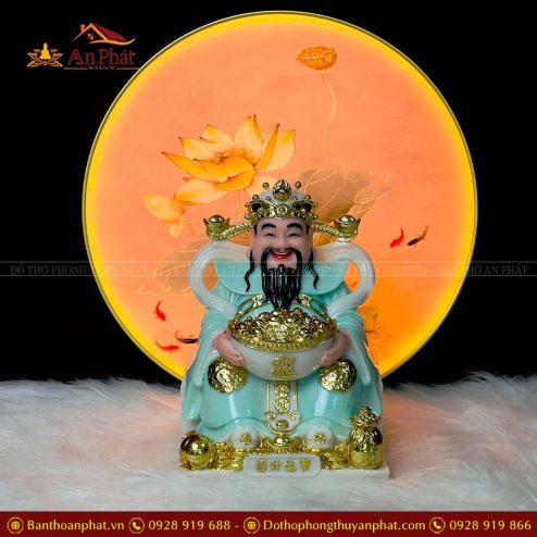 tuong than tai than tien da xanh cao cap t045 5