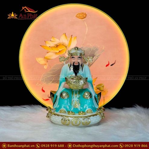 tuong than tai than tien da xanh nhap khau t066 5