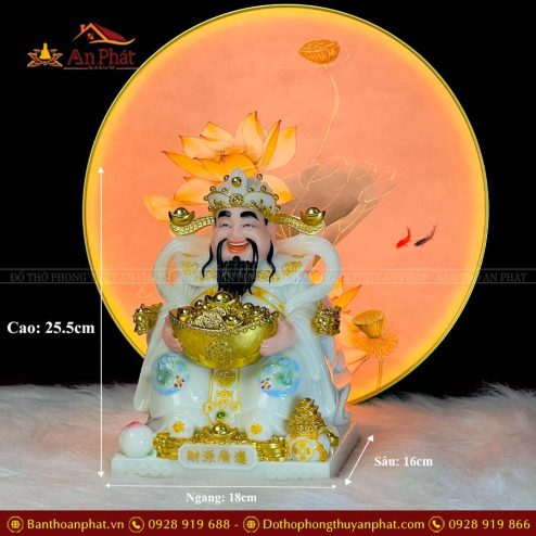 tuong than tai than tien phu quy da trang nhap khau t051 6