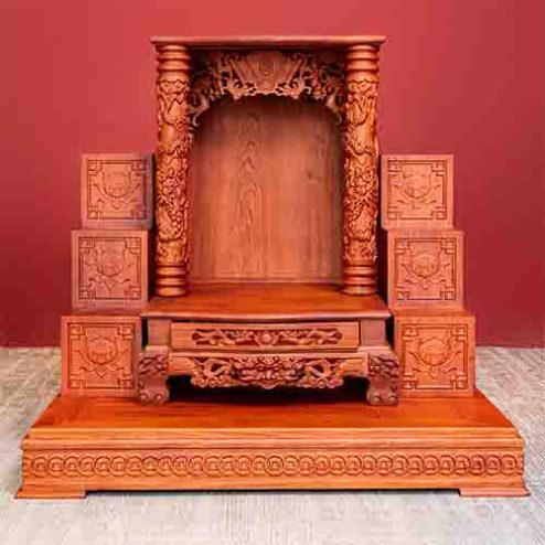 Ban Thần Tài 2 Cột Mẫu Hiện Đại TT1816