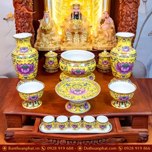 ban than tai ong dia do tho gam vang hoa sen tt906 12