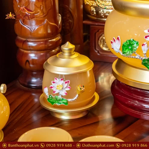 Bàn Thần Tài Ông Địa Đồ Thờ Ngọc Hoa Sen Cao Cấp TT1833 33 ban than tai ong dia do tho ngoc hoa sen cao cap tt895 11