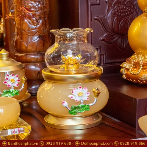 Bàn Thần Tài Ông Địa Đồ Thờ Ngọc Hoa Sen Cao Cấp TT1833 34 ban than tai ong dia do tho ngoc hoa sen cao cap tt895 12