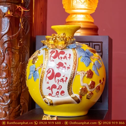 Bàn Thần Tài Ông Địa Đồ Thờ Ngọc Hoa Sen Cao Cấp TT1833 39 ban than tai ong dia do tho ngoc hoa sen cao cap tt895 17