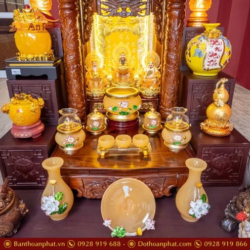 Bàn Thần Tài Ông Địa Đồ Thờ Ngọc Hoa Sen Cao Cấp TT1833 27 ban than tai ong dia do tho ngoc hoa sen cao cap tt895 5