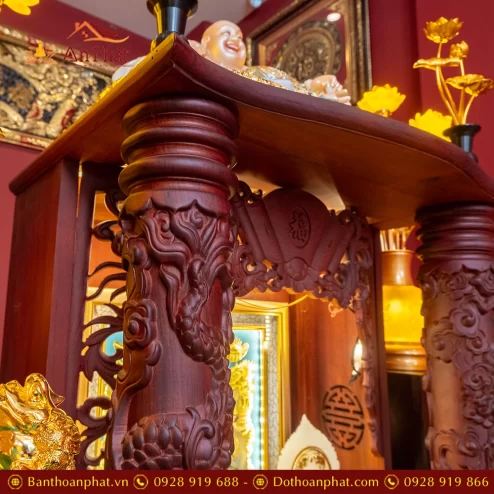 Ban Thần Tài Ông Địa Gỗ Hương Đồ Thờ Nhập Khẩu TT1843 52 ban than tai ong dia go huong do tho nhap khau tt905 26