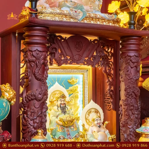 Ban Thần Tài Ông Địa Gỗ Hương Đồ Thờ Nhập Khẩu TT1843 53 ban than tai ong dia go huong do tho nhap khau tt905 27