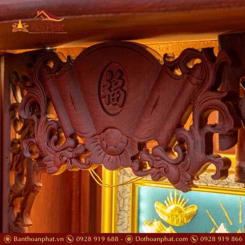 Ban Thần Tài Ông Địa Gỗ Hương Đồ Thờ Nhập Khẩu TT1843 54 ban than tai ong dia go huong do tho nhap khau tt905 28