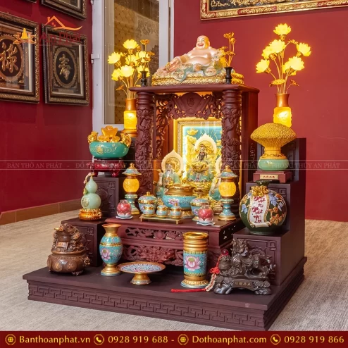 Ban Thần Tài Ông Địa Gỗ Hương Đồ Thờ Nhập Khẩu TT1843 30 ban than tai ong dia go huong do tho nhap khau tt905 4