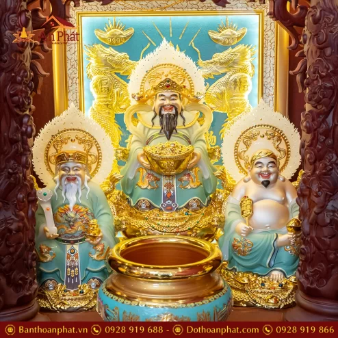 Ban Thần Tài Ông Địa Gỗ Hương Đồ Thờ Nhập Khẩu TT1843 35 ban than tai ong dia go huong do tho nhap khau tt905 9