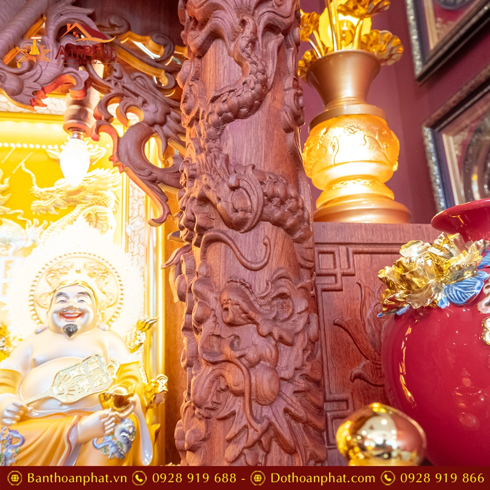 Bàn Thần Tài Thổ Địa 3 Mái Gỗ Hương Đồ Thờ Hợp Kim TT1836 27 ban than tai tho dia 3 mai go huong do tho hop kim tt898 28