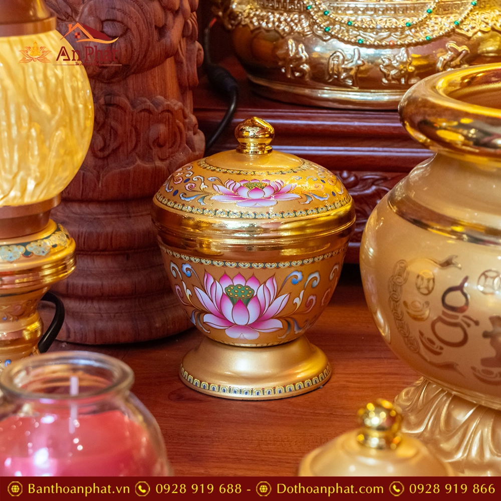 Bàn Thần Tài Thổ Địa 3 Mái Gỗ Hương Đồ Thờ Hợp Kim TT1836 8 ban than tai tho dia 3 mai go huong do tho hop kim tt898 9