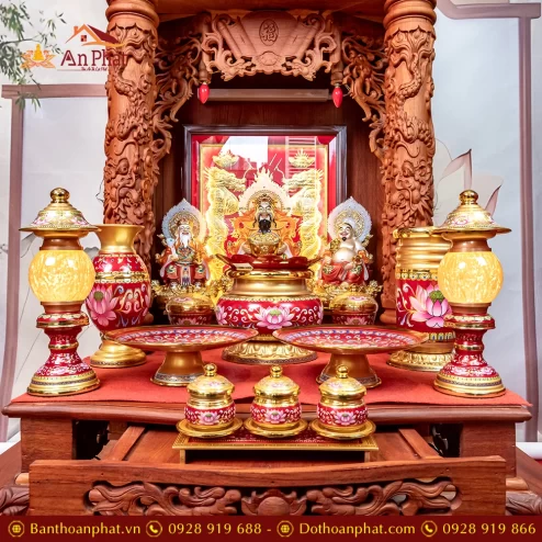 Bàn Thần Tài Thổ Địa Đồ Thờ Hợp Kim Đồng Đỏ TT1835 23 ban than tai tho dia do tho hop kim dong do tt897 11