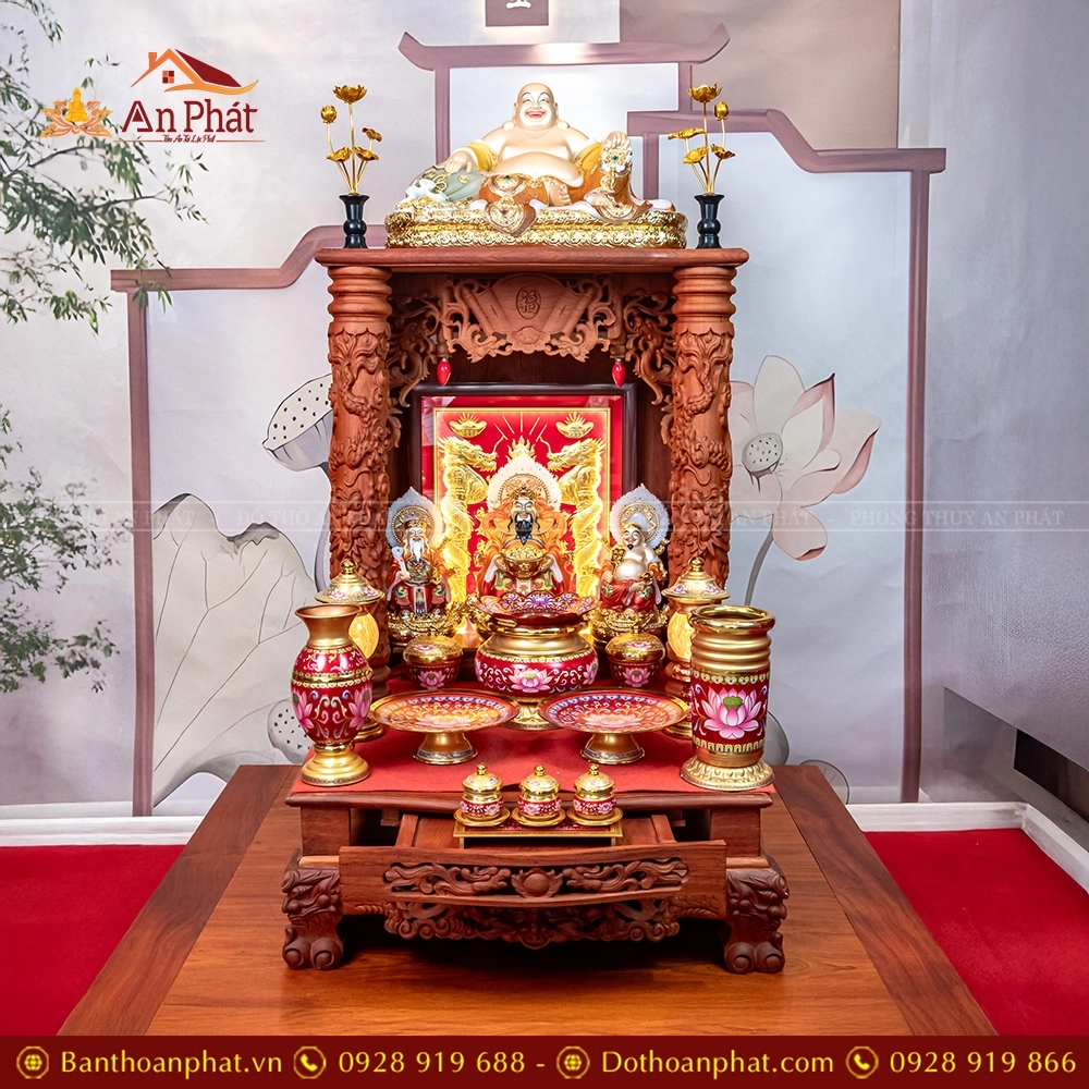Bàn Thần Tài Thổ Địa Đồ Thờ Hợp Kim Đồng Đỏ TT1835 1 ban than tai tho dia do tho hop kim dong do tt897 2
