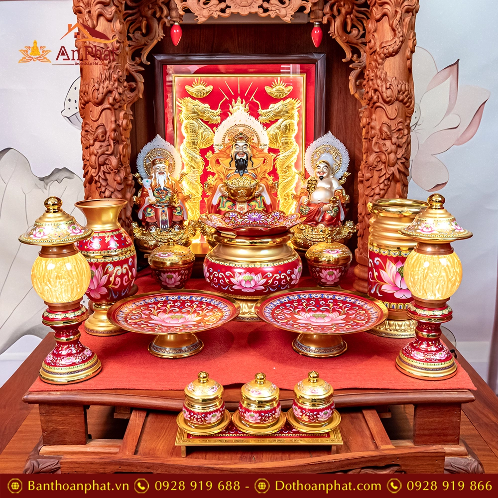 Bàn Thần Tài Thổ Địa Đồ Thờ Hợp Kim Đồng Đỏ TT1835 5 ban than tai tho dia do tho hop kim dong do tt897 6
