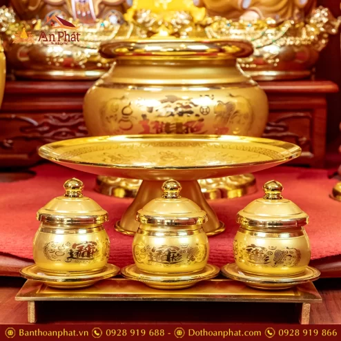 Bàn Thần Tài Thổ Địa Gỗ Hương 3 Mái Đồ Thờ Hợp Kim TT1834 22 ban than tai tho dia go huong 3 mai do tho hop kim tt896 10