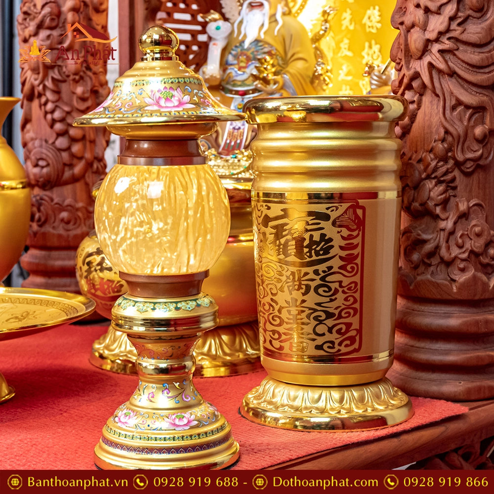 Bàn Thần Tài Thổ Địa Gỗ Hương 3 Mái Đồ Thờ Hợp Kim TT1834 11 ban than tai tho dia go huong 3 mai do tho hop kim tt896 12