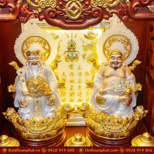 Bàn Thờ Thần Tài Cao Cấp Đồ Thờ Ngọc Hoa Sen TT1841 30 ban tho than tai cao cap do tho ngoc hoa sen tt903 10