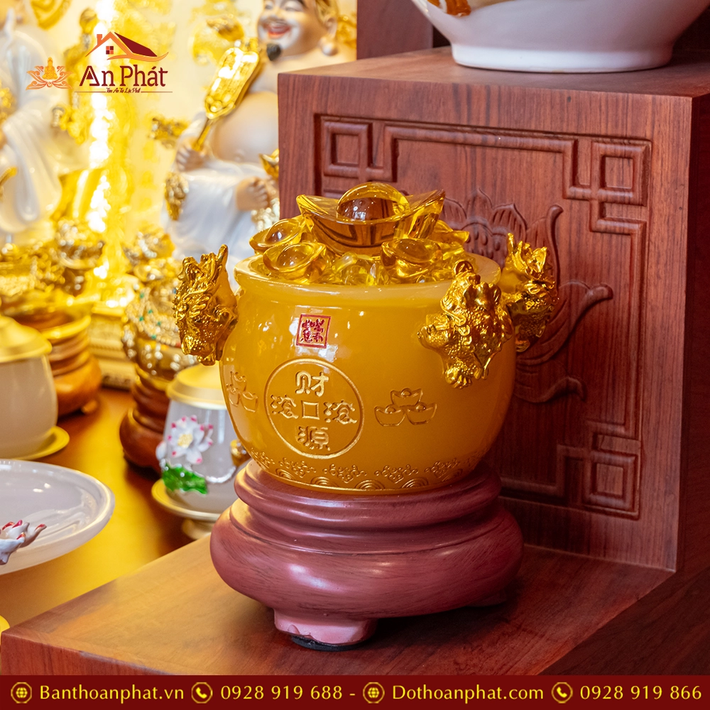 Bàn Thờ Thần Tài Cao Cấp Đồ Thờ Ngọc Hoa Sen TT1841 10 ban tho than tai cao cap do tho ngoc hoa sen tt903 11