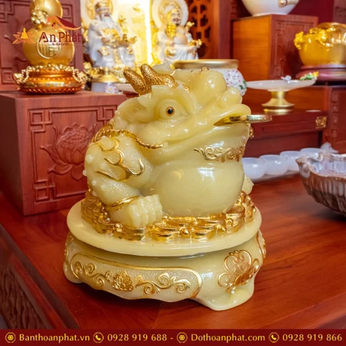 Bàn Thờ Thần Tài Cao Cấp Đồ Thờ Ngọc Hoa Sen TT1841 34 ban tho than tai cao cap do tho ngoc hoa sen tt903 14