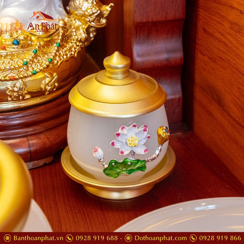 Bàn Thờ Thần Tài Cao Cấp Đồ Thờ Ngọc Hoa Sen TT1841 20 ban tho than tai cao cap do tho ngoc hoa sen tt903 21