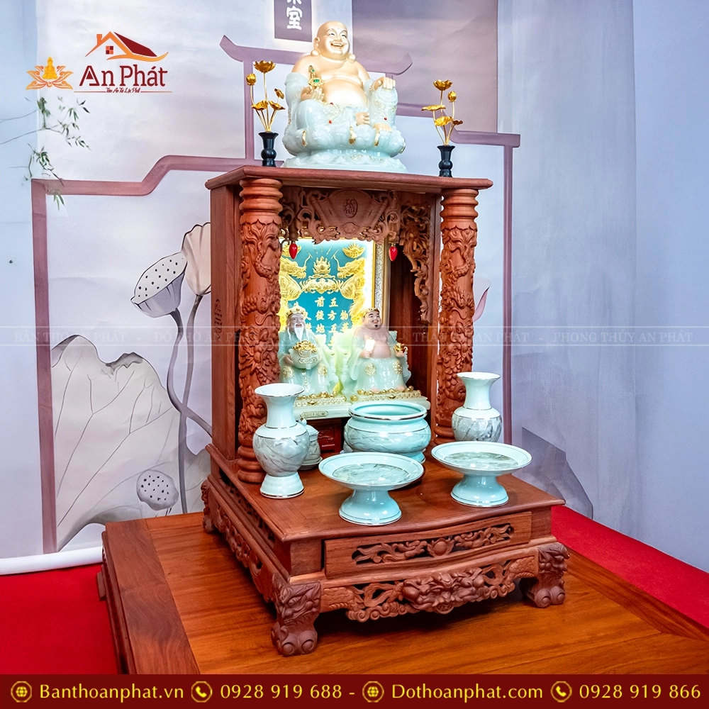 Bàn Thờ Thần Tài Gỗ Hương Đồ Thờ Nhập Khẩu TT1842 2 ban tho than tai go huong do tho nhap khau tt904 3