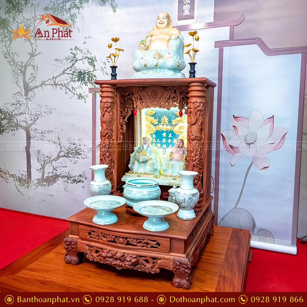 Bàn Thờ Thần Tài Gỗ Hương Đồ Thờ Nhập Khẩu TT1842 3 ban tho than tai go huong do tho nhap khau tt904 4