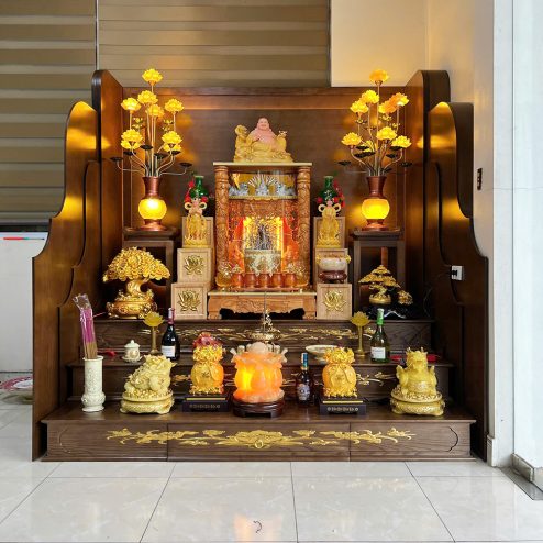 Bàn Thờ Thần Tài Hiện Đại Đẹp TT1802