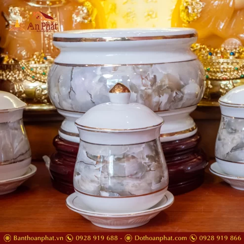 Bàn Thờ Thần Tài Thổ Địa Gỗ Hương Đủ Đồ Thờ TT1840 32 ban tho than tai tho dia go huong du do tho tt902 13