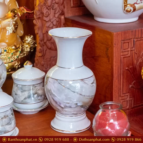 Bàn Thờ Thần Tài Thổ Địa Gỗ Hương Đủ Đồ Thờ TT1840 33 ban tho than tai tho dia go huong du do tho tt902 14