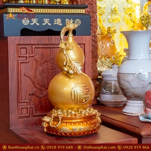 Bàn Thờ Thần Tài Thổ Địa Gỗ Hương Đủ Đồ Thờ TT1840 35 ban tho than tai tho dia go huong du do tho tt902 16