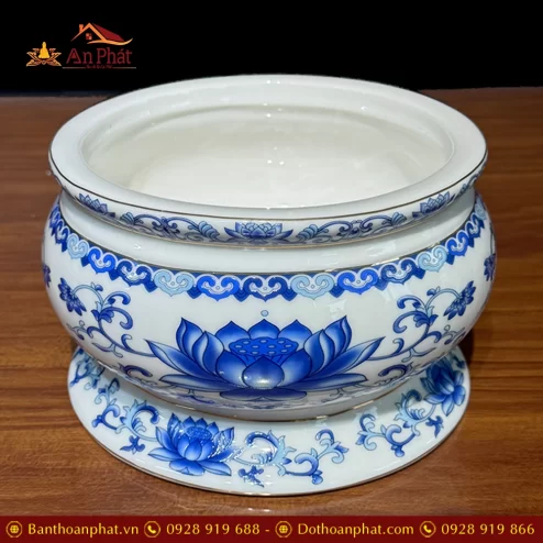 bat huong su sen trang xanh dt221 3