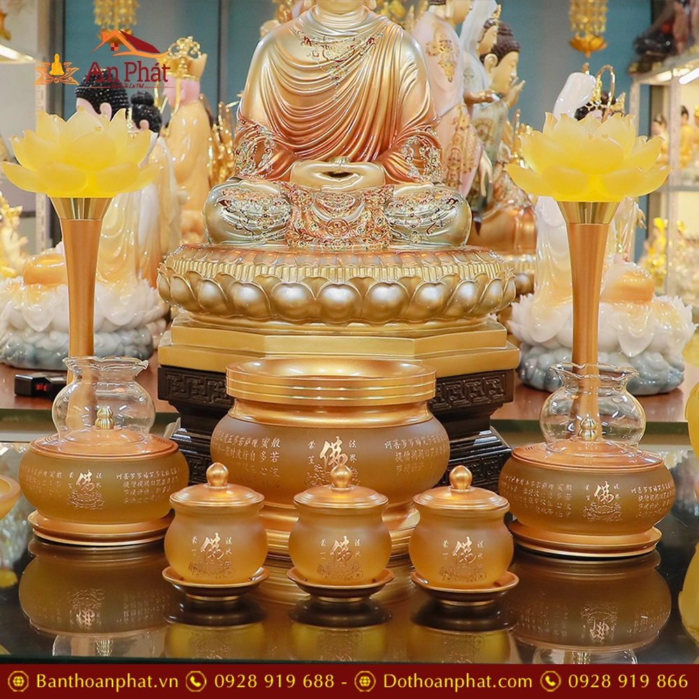 Bộ Đồ Thờ Lưu Ly