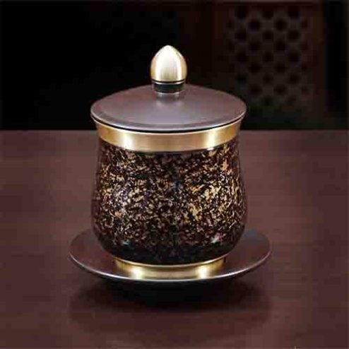 Chóe Thờ Đồng Vân Đá Cao Cấp DT264