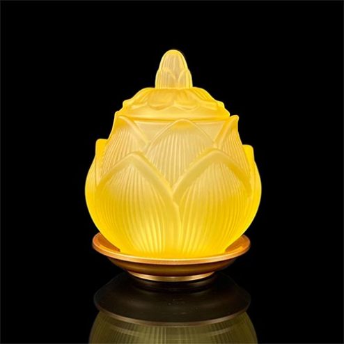 Choé Thờ Lưu Ly Phúc Liên Đế Đồng Vàng DT341