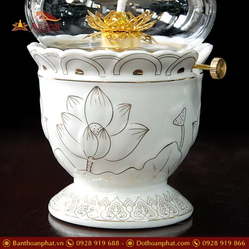 den tho dau su trang hoa sen vien vang dt241 4