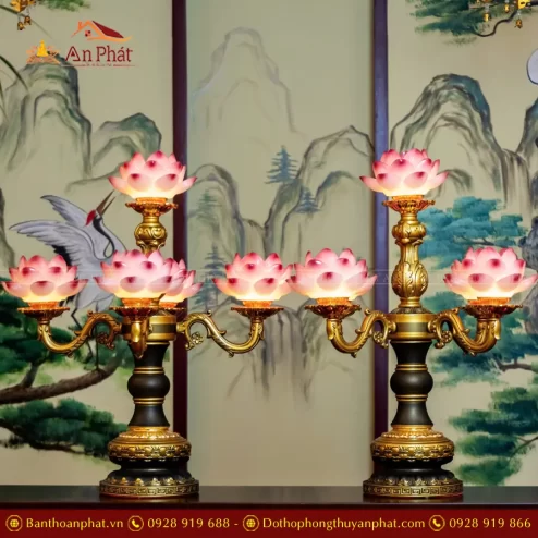 Đèn thờ bằng điện cao cấp nhập khẩu An Phát