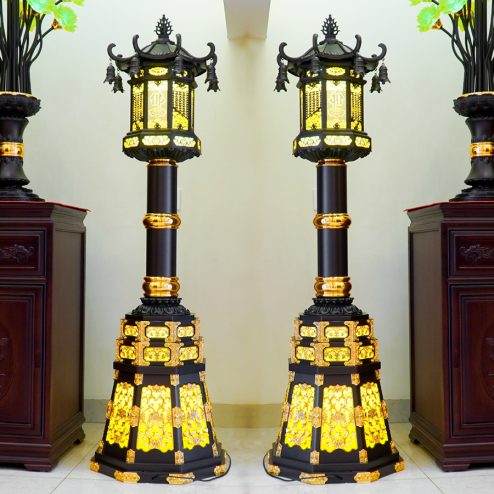 Đèn thờ điện Phật Quang trụ đồng DTD1315 An Phát