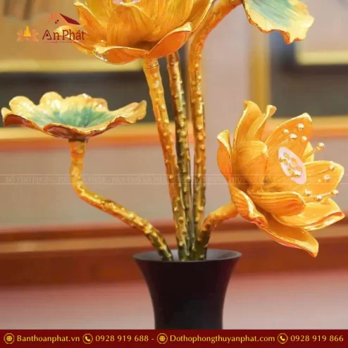 hoa sen dong dai loan binh nau vang dt1329 4