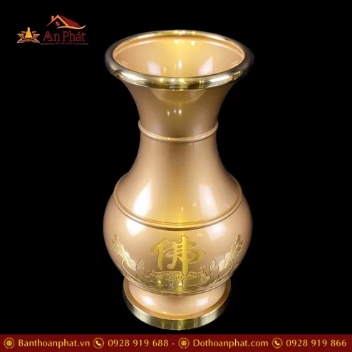 lo hoa dong hoa sen vang chu phat dt216 1