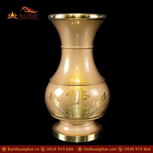 lo hoa dong hoa sen vang chu phat dt216 3