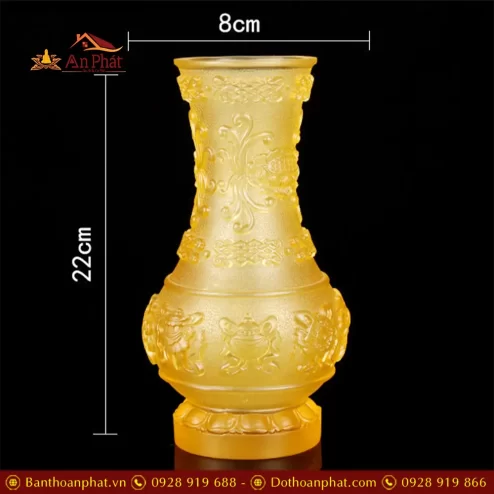 lo hoa luu ly 8 cat tuong khac noi cao22cm dt33700004