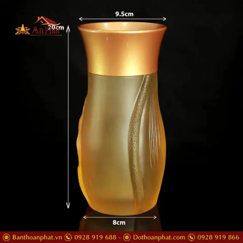 lo hoa luu ly la sen mieng dong vang cao cap dt32000007