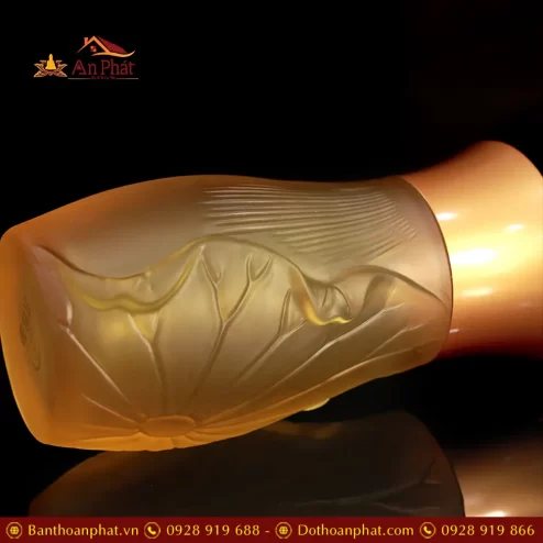 lo hoa luu ly la sen mieng dong vang cao cap dt32000011