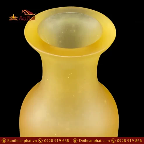 lo hoa luu ly thanh lien hoa sen noi cao 25cm dt33300004