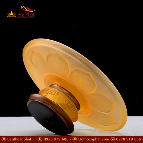 mam bong luu ly cuu lien hoa sen chan dong dt30900002