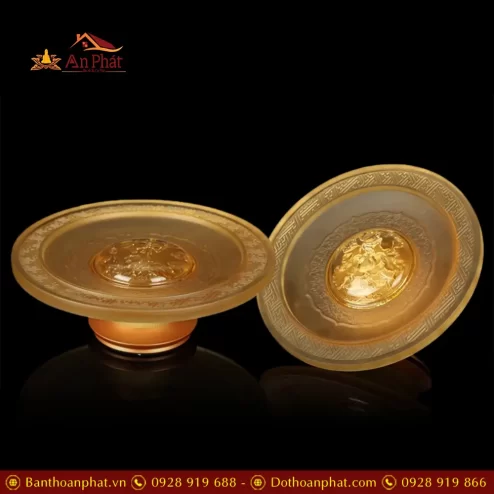 mam bong luu ly hoa sen 3d cao cap dt33000002
