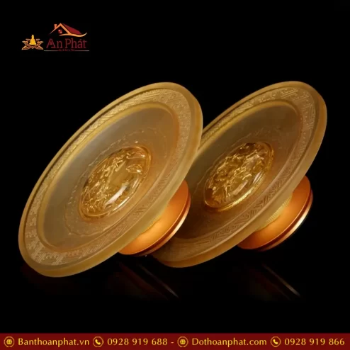 mam bong luu ly hoa sen 3d cao cap dt33000004