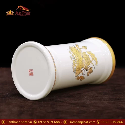 ong dung huong su trang hoa sen vang dt248 1